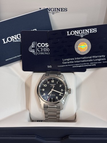 Longines spirit 37mm black - spirit,