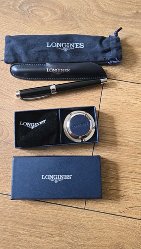 Longines pen and bag hanger - bag,