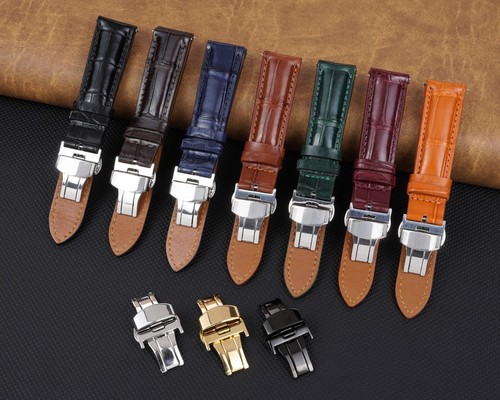 Crocodile leather watch - watch, strap