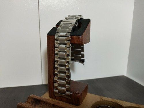 Stainless steel 21mm bracelet - steel,