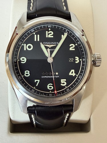 Longines spirit 42mm black - longines,
