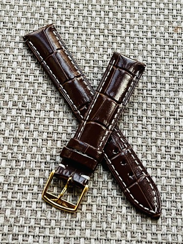 18mm longines brown - 18mm,