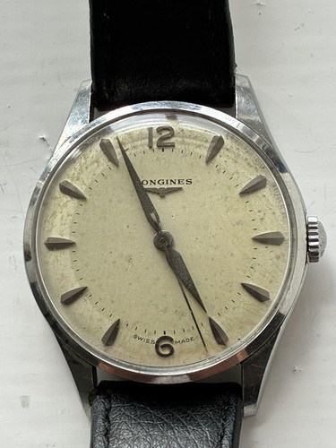 Longines manual wind 35mm - ss,